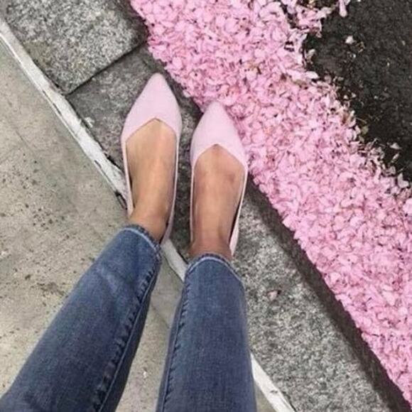 Rothy's‎ The Point Petal Pink Retired Women’s Size 8 - Picture 2 of 11